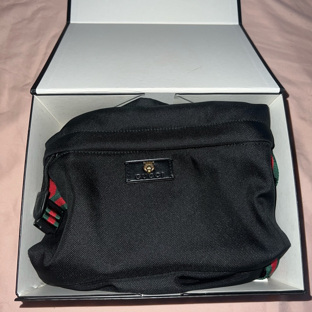 Gucci techno web bag